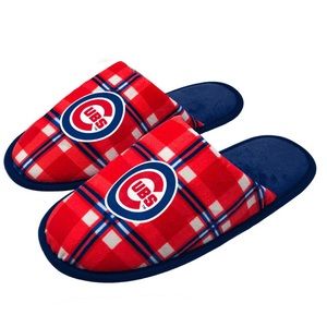 NWT Chicago Cubs Men’s Slippers Sz S(7/8)